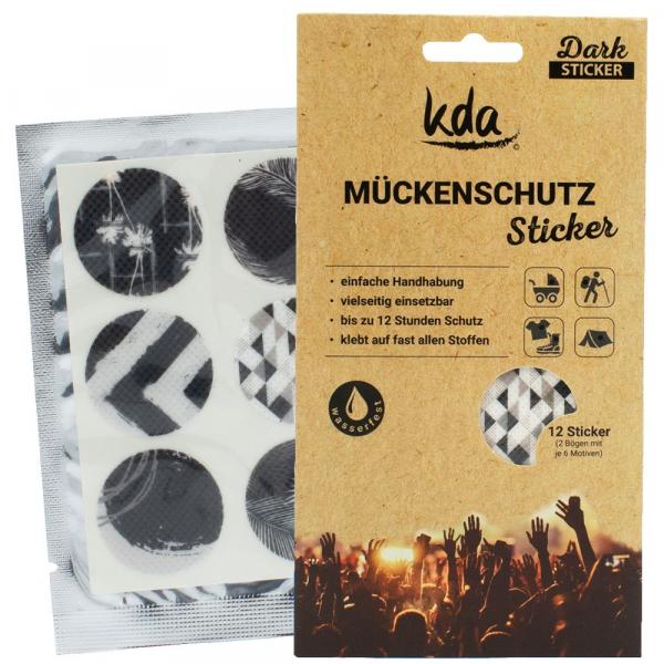 kda Sticker 12er Pack Dark-Edition lose